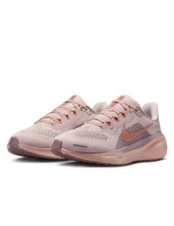 Nike Pegasus 41 Shoes - Silt Red/Metallic Rose Gold/Particle Pink -The Sports Edit Store nike pegasus 41 shoes red rose gold pink fd2723 604 2