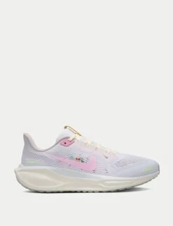 Nike Pegasus 41 Shoes - White/Pink Foam/Sail/Football Grey
