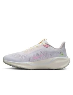 Nike Pegasus 41 Shoes - White/Pink Foam/Sail/Football Grey -The Sports Edit Store nike pegasus 41 shoes white pink sail grey ib8882 161 5