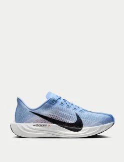 Nike Pegasus Plus Running Shoes - Aluminum/Black/Royal Pulse