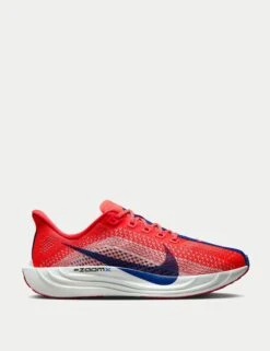 Nike Pegasus Plus Shoes - Bright Crimson/Deep Royal Blue/Silt Red