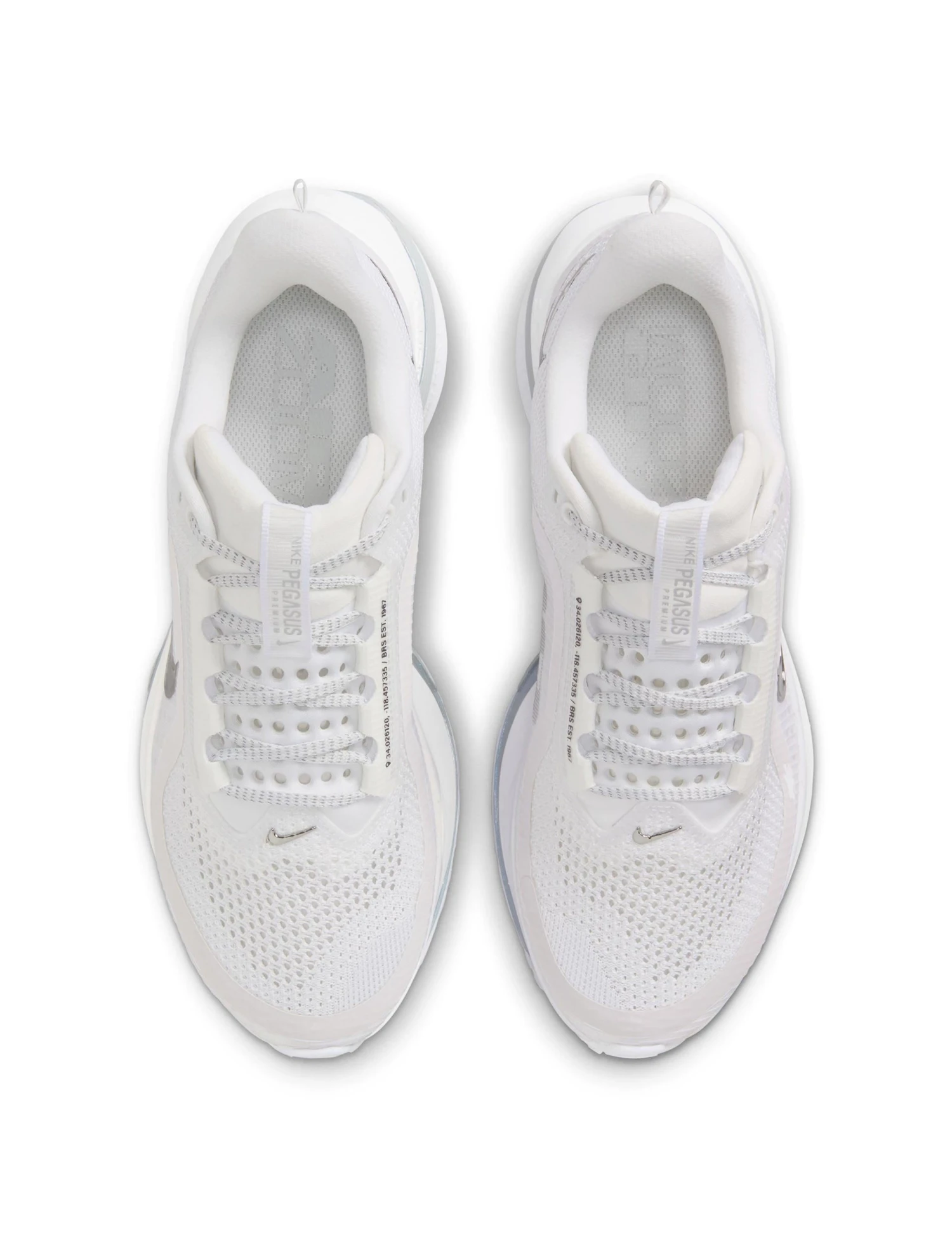 Nike Pegasus Premium Shoes - White/Metallic Silver 6 Nike Pegasus Premium Shoes - White/Metallic Silver - Image 4