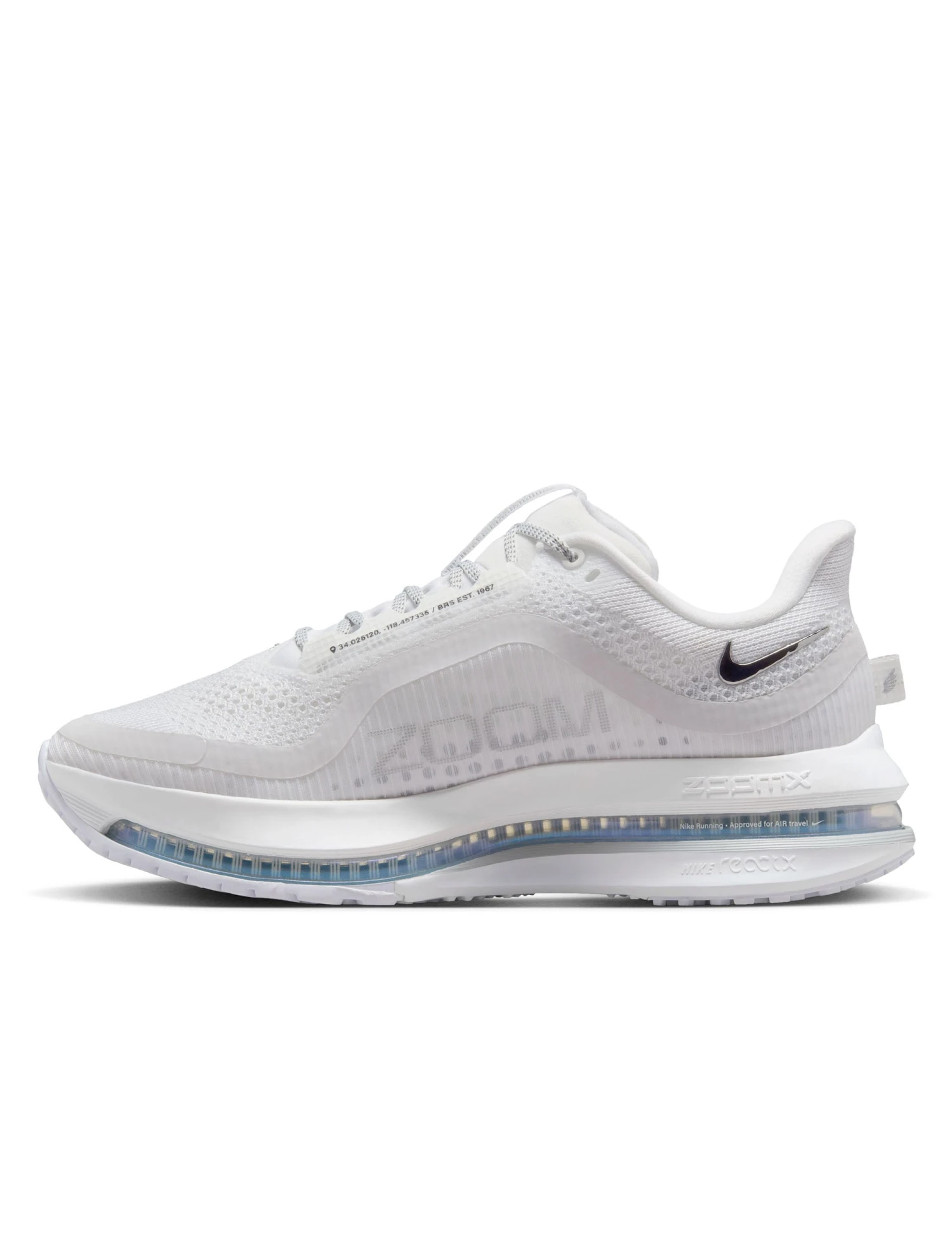 Nike Pegasus Premium Shoes - White/Metallic Silver 7 Nike Pegasus Premium Shoes - White/Metallic Silver - Image 5