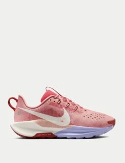 Nike Pegasus Trail 5 Running Shoes - Red Stardust/Sail/Lilac Ice