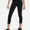 Nike Pro 365 Cropped Mesh Panel Leggings - Black/Lilac Bloom/White 2 Nike Pro 365 Cropped Mesh Panel Leggings - Black/Lilac Bloom/White -The Sports Edit Store nike pro 365 cropped mesh panel leggings black lilac white cz9803 017 1