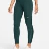 Nike Pro 7/8 Leggings - Deep Jungle/Metallic Silver -The Sports Edit Store nike pro 7 8 leggings jungle silver fb5700 328 1