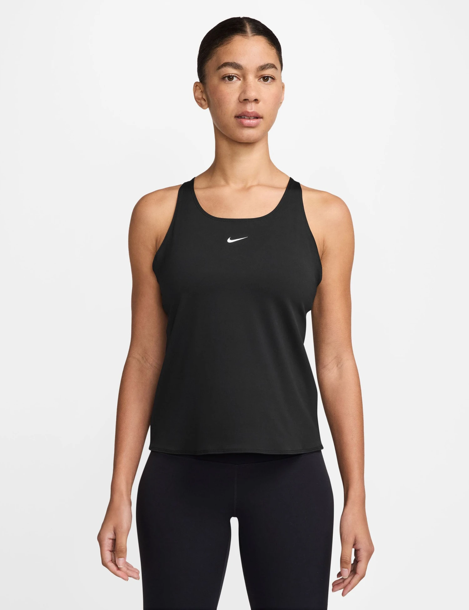 Nike Pro Dri-FIT Tank Top - Black/White 3 Nike Pro Dri-FIT Tank Top - Black/White