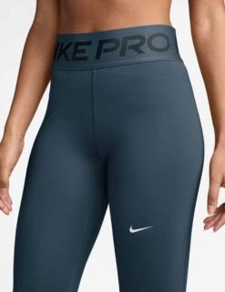 Nike Pro Sculpt High Waisted Leggings - Armory Navy/White 7 Nike Pro Sculpt High Waisted Leggings - Armory Navy/White -The Sports Edit Store nike pro sculpt hw leggings navy white fv7382 478 3