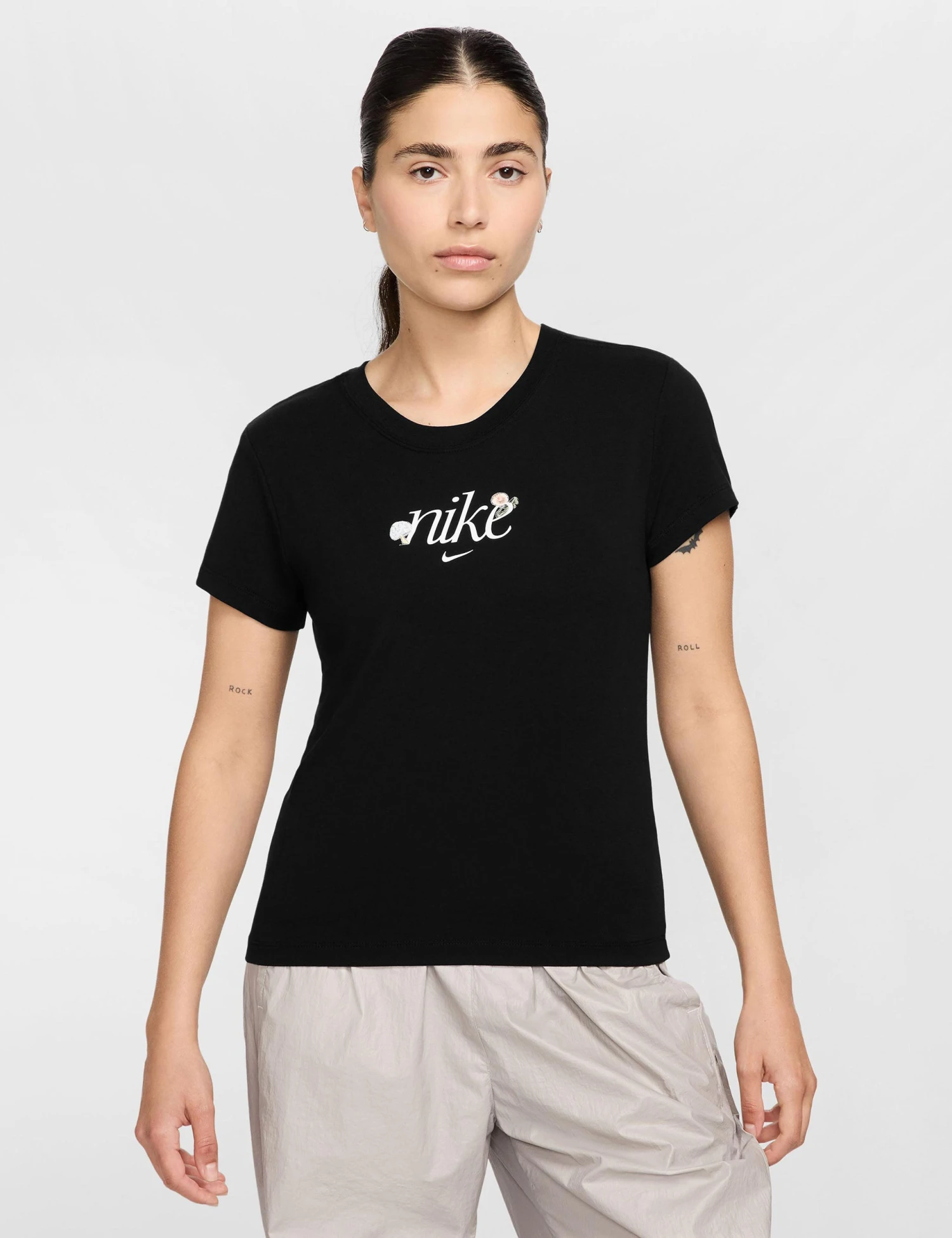 Nike Sportswear Chill Knit Slim Graphic T-Shirt - Black 3 Nike Sportswear Chill Knit Slim Graphic T-Shirt - Black