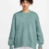 Nike Sportswear Phoenix Fleece Oversized Sweatshirt - Cannon/Sail 2 Nike Sportswear Phoenix Fleece Oversized Sweatshirt - Cannon/Sail -The Sports Edit Store nike sportswear phoenix fleece oversized sweatshirt cannon sail fz4270 017 1
