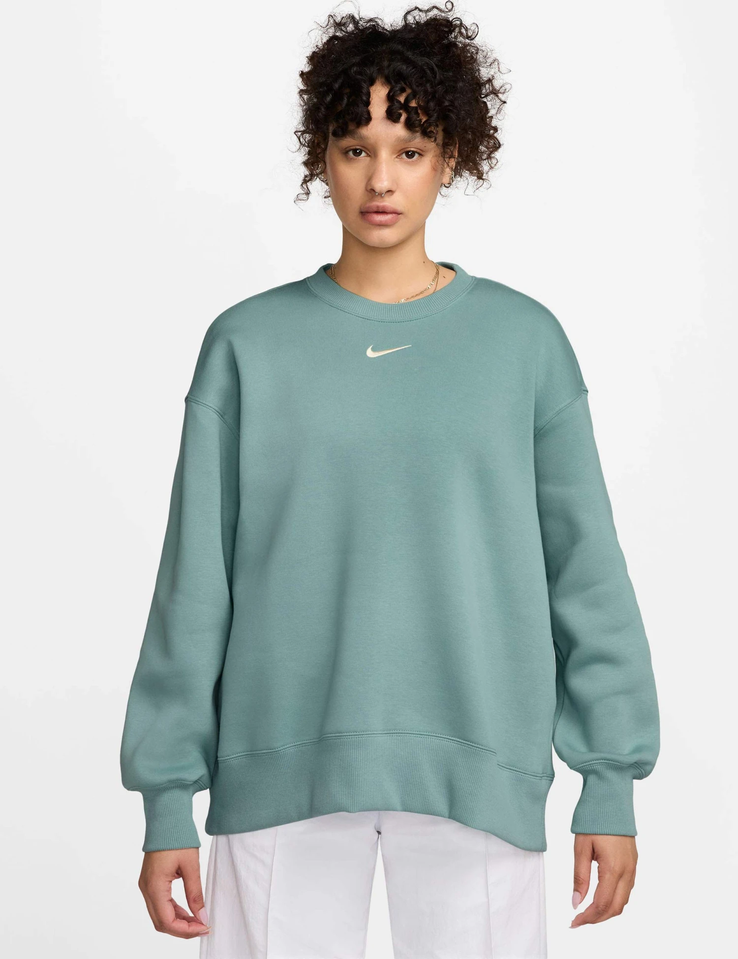 Nike Sportswear Phoenix Fleece Oversized Sweatshirt - Cannon/Sail 3 Nike Sportswear Phoenix Fleece Oversized Sweatshirt - Cannon/Sail