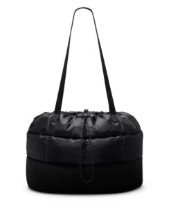 Nike Sportswear Puffle Tote Bag - Black/Anthracite/White -The Sports Edit Store nike sportswear puffle tote bag black anthracite white fz1316 010 3