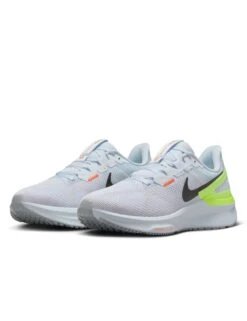 Nike Structure 25 Shoes - Blue Tint/Volt/Total Orange/Black -The Sports Edit Store nike structure 25 shoes blue volt orange black dj7884 401 2