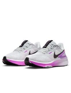 Nike Structure 25 Shoes - White/Pure Platinum/Fuchsia Dream/Black -The Sports Edit Store nike structure 25 shoes white platinum fuchsia black dj7884 100 6