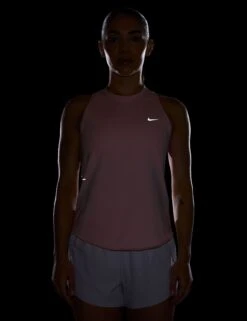 Nike Swift Dri-FIT Running Tank Top - Atmosphere/Reflective Silver -The Sports Edit Store nike swift dri fit running tank atmosphere silver hq0620 607 4