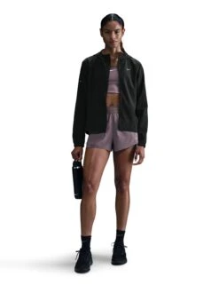 Nike Swift Repel Packable Running Jacket - Black/Reflective Silver -The Sports Edit Store nike swift repel packable running jacket black silver hq0650 010 6