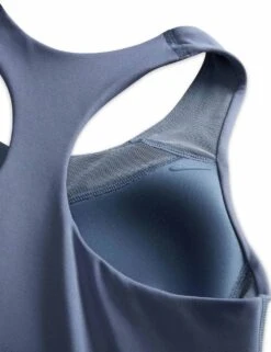 Nike Swoosh Bra Tank - Diffused Blue/White -The Sports Edit Store nike swoosh bra tank blue white DV9897 491 5