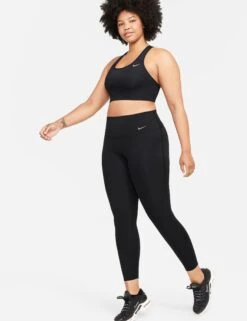 Nike Universa High Waisted 7/8 Leggings - Black -The Sports Edit Store nike universa hw 7 8 leggings black dq5897 010 2