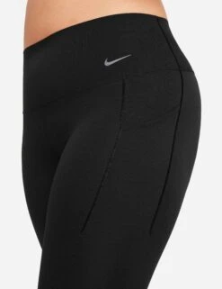 Nike Universa High Waisted 7/8 Leggings - Black -The Sports Edit Store nike universa hw 7 8 leggings black dq5897 010 8