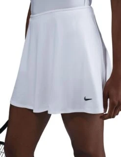 Nike Victory Dri-FIT Flouncy Tennis Skirt - White/Black