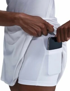 Nike Victory Dri-FIT Flouncy Tennis Skirt - White/Black -The Sports Edit Store nike victory dri fit flouncy tennis skirt white black fd6528 100 4