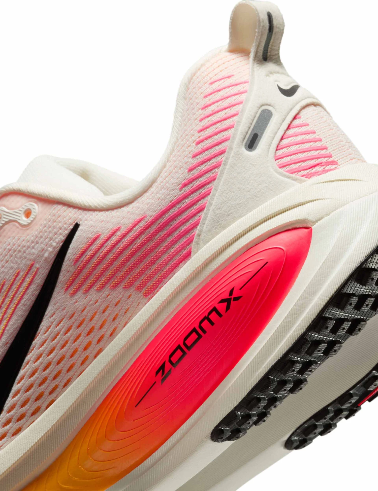 Nike Vomero 18 Running Shoes - Sail/Bright Crimson/Laser Orange/Black 10 Nike Vomero 18 Running Shoes - Sail/Bright Crimson/Laser Orange/Black - Image 8