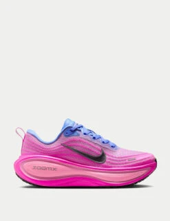 Nike Vomero Plus Running Shoes - Royal Pulse/Fire Pink/Pink Spell/Metallic Dark Grey