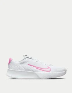 Nike Court Vapor Lite 2 Women's Tennis Shoes - White & Playful Pink