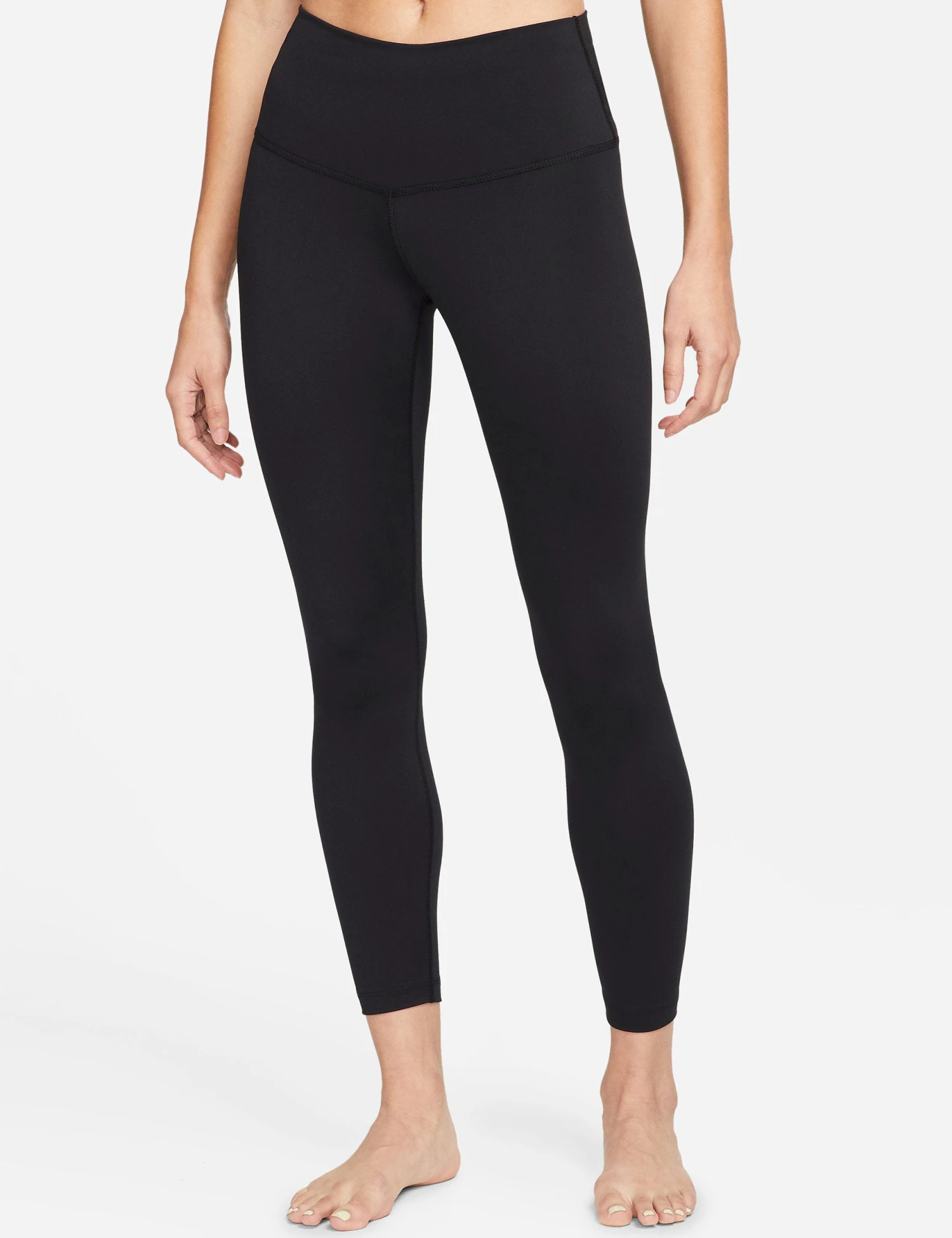 Nike Yoga Dri-FIT 7/8 Leggings - Black/Iron Grey 3 Nike Yoga Dri-FIT 7/8 Leggings - Black/Iron Grey