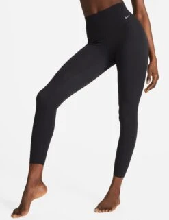 Nike Zenvy High Waisted 7/8 Leggings - Black