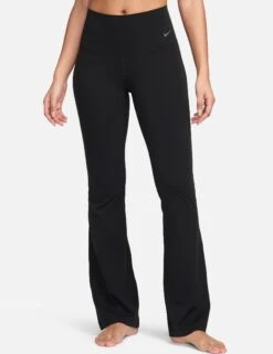 Nike Zenvy High Waisted Flared Leggings - Black