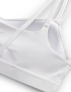 Nike Zenvy Strappy Sports Bra - White 11 Nike Zenvy Strappy Sports Bra - White -The Sports Edit Store nike zenvy strappy sports bra white do6608 100 3