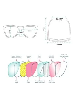 Goodr Whiskey Shots With Satan - Black Polarized Running Sunglasses -The Sports Edit Store og reflective info abebf33f 6edd 40e0 95f1 97ce86529ff8