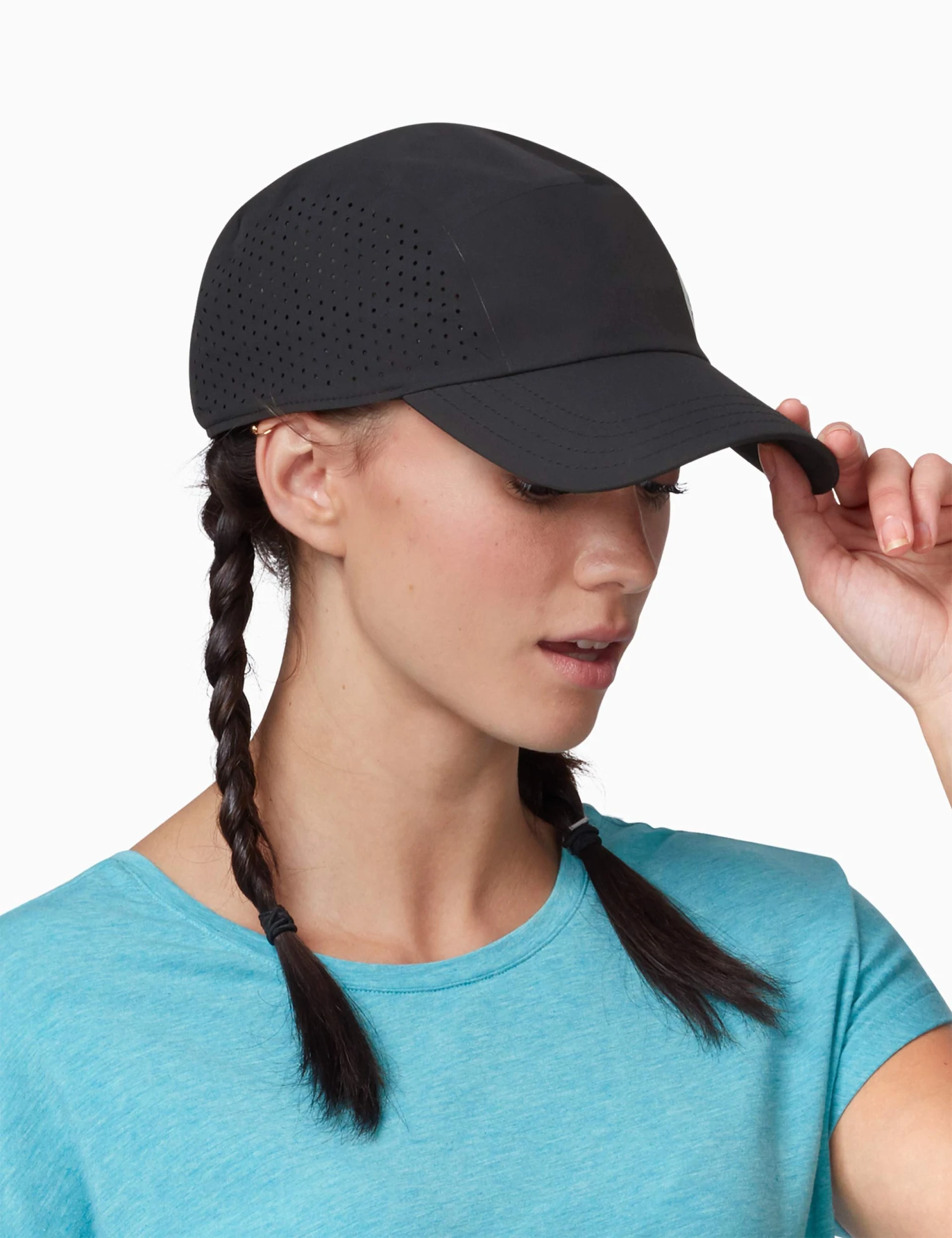 On Running Lightweight Cap - Black Performance Running Hat 4 On Running Lightweight Cap - Black Performance Running Hat - Image 2