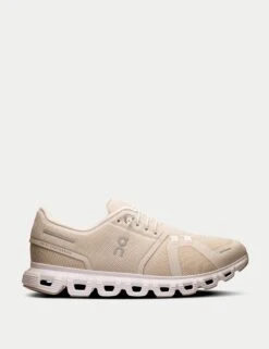 On Running Cloud 6 - Pearl/White
