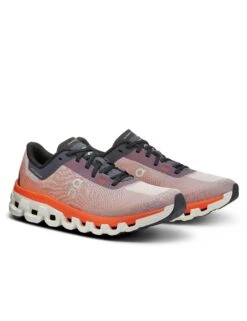 On Running Cloudflow 4 - Quartz/Flame Performance Running Shoes -The Sports Edit Store on running shoes womens cloudflow 4 quartz flame 3WD30112312 2