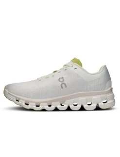 On Running Cloudflow 4 Performance Trainers - White/Sand -The Sports Edit Store on running shoes womens cloudflow 4 white sand 3WD30110248 4