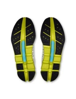 On Running Cloudflow 5 - White/Lime -The Sports Edit Store on running shoes womens cloudflow 5 white lime 3wf10092929 3