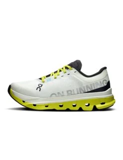 On Running Cloudflow 5 - White/Lime -The Sports Edit Store on running shoes womens cloudflow 5 white lime 3wf10092929 4