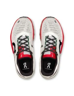 On Running Cloudmonster 2 - Ivory/Red -The Sports Edit Store on running shoes womens cloudmonster 2 ivory red 3we10113193 2