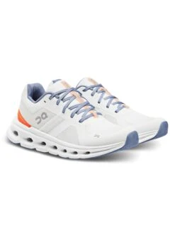 On Running Cloudrunner Undyed - White/Flame -The Sports Edit Store on running shoes womens cloudrunner undyed white flame 46 98236 2