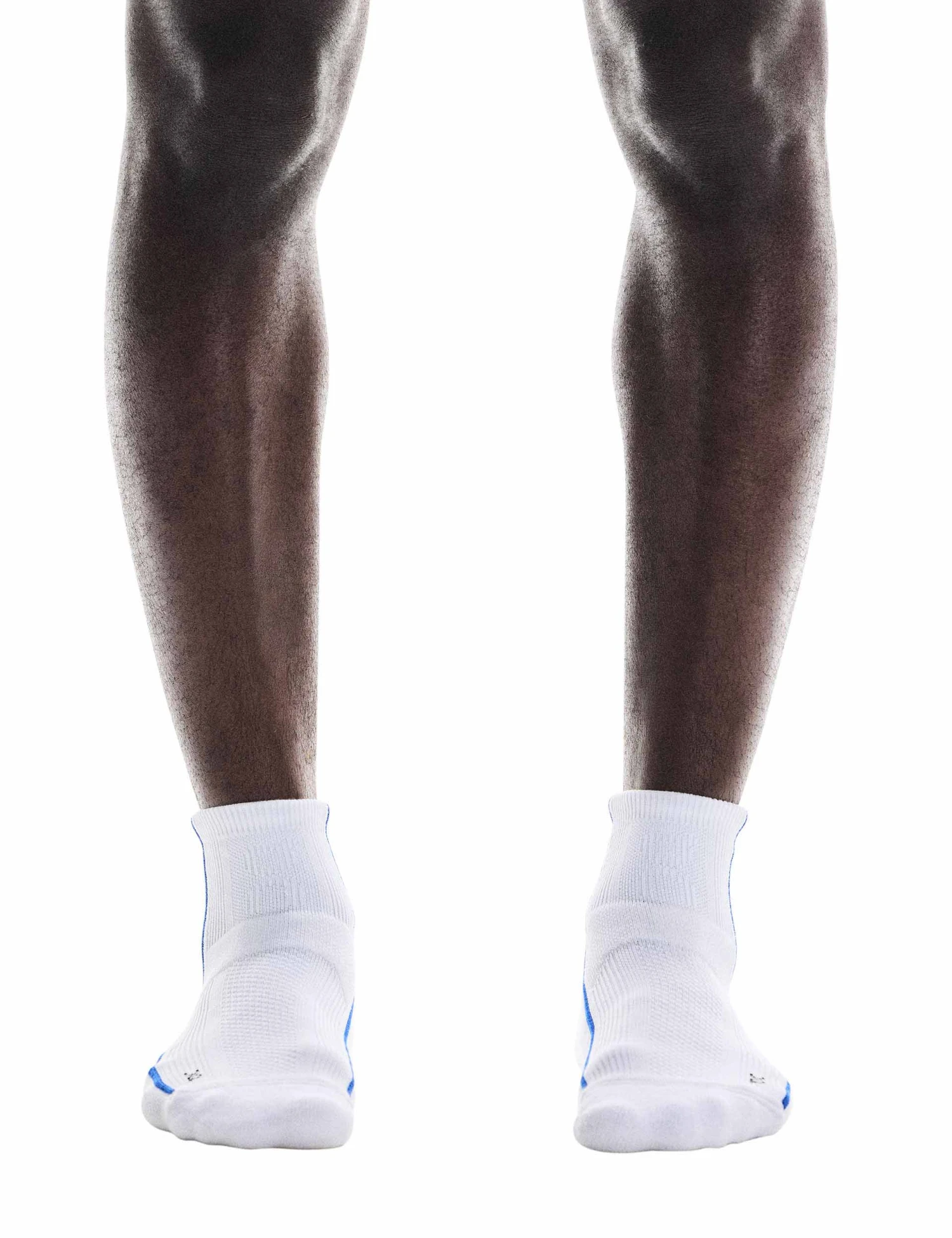 On Running Court Sock Mid - White/Indigo Performance Tennis Socks 4 On Running Court Sock Mid - White/Indigo Performance Tennis Socks - Image 2