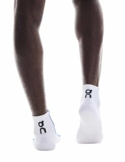 On Running Court Sock Mid - White/Indigo Performance Tennis Socks 9 On Running Court Sock Mid - White/Indigo Performance Tennis Socks -The Sports Edit Store on running shoes womens court sock mid white indigo 2uf10350629 4