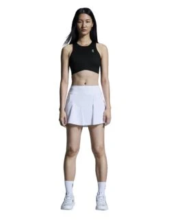 On Running Court Crop Top - Black -The Sports Edit Store on running w court crop top black 1wf11270553 2