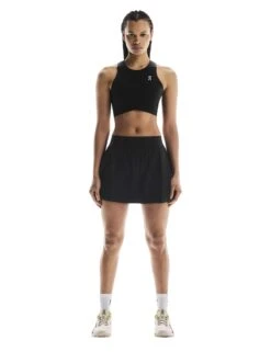 On Running Court Skirt Pleated - Black -The Sports Edit Store on running w court skirt pleated black 1wf11870553 4
