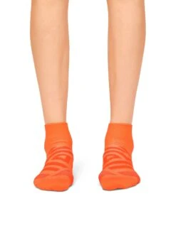 On Running Performance Mid Sock - Flame/Spice -The Sports Edit Store on running w performance mid sock flame spice 355 01669 4