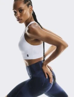 On Running Train Bra - White 10 On Running Train Bra - White -The Sports Edit Store on running w train bra white 1wf30330069 6