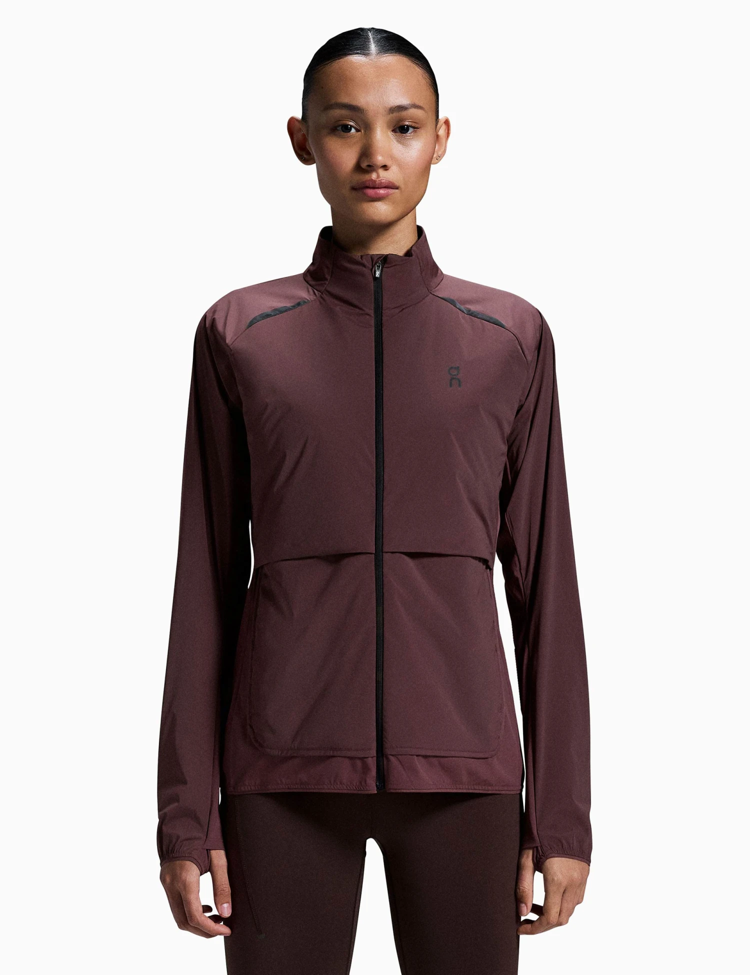 On Running Weather Jacket Insulated - Mulberry 3 On Running Weather Jacket Insulated - Mulberry