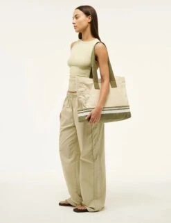 P.E Nation Elsewhere Tote Bag in Overcast -The Sports Edit Store pe nation elsewhere tote overcast 244a329 4