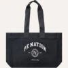 PE Nation Global Tote in Asphalt Grey - Premium Canvas Gym Bag -The Sports Edit Store pe nation global tote asphalt 251a144 1